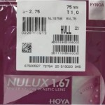 Очковая линза Hoya NULUX 1.67 Super Hi-Vision