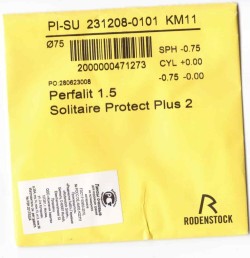 Очковая линза Rodenstock Progressiv Life 1.67 Solitaire Protect Plus 2 