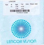 Очковая линза Lencor BALANCE 1.67 BLUV STAR