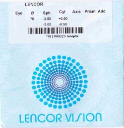 Очковая линза Lencor EASY+ 1.67 STAR 