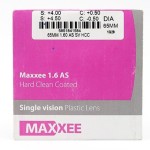 Очковая линза Maxxee SP 1.6 Hard Clean Coated