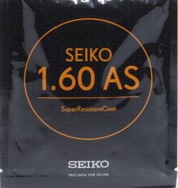 Очковая линза SEIKO 1.60 AS Sensity 