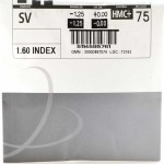 Очковая линза Synchrony Single Vision SPH 1.6 PhotoFusion Brown/Grey HMCX