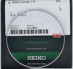 Линза для очков SEIKO 1.6 A-Zone Sensity 2 