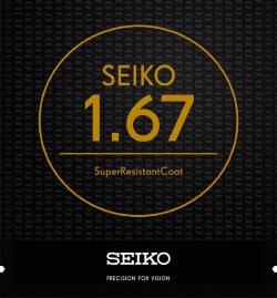 Очковая линза SEIKO VISION X 1.67 
