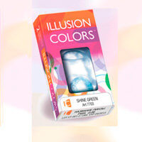 Цветные линзы Illusion Colors Elegance (2 линзы) * Рисунок похож на Офтальмикс Colors* Комфортное ношение