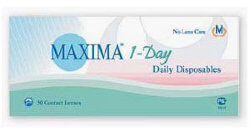 Maxima 1-day Превосходные биосовместимые контактные линзы ежедневной замены, подходящие для более длительного, чем обычно, комфорта в течение всего дня